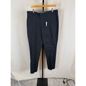 Express‎ Mens Slim Fit Comfort Stretch Waist Black Dress Pants 34x32